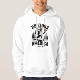 Patriotic Bigfoot Tosses the Crown Hoodie