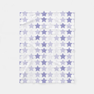 Patriotic Blue Ombre Stars Fleecedecke