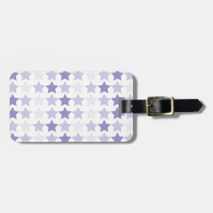 Patriotic Blue Ombre Stars Gepäckanhänger