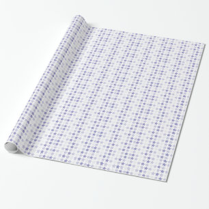 Patriotic Blue Ombre Stars Geschenkpapier
