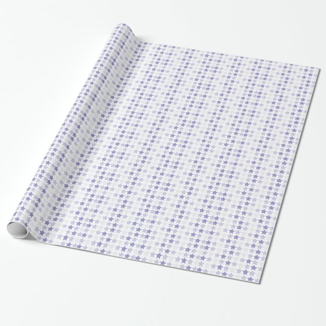 Patriotic Blue Ombre Stars Geschenkpapier (Ungerollt)
