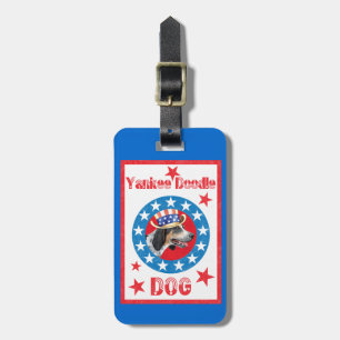Patriotic Bluetick Gepäckanhänger