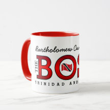 Patriotic BOSS Trinidad and Tobago Flag and NAME