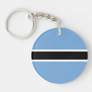 Patriotic Botswana Flag Schlüsselanhänger