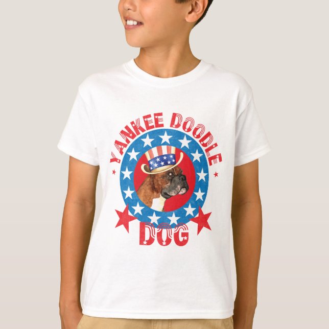 Patriotic Boxer T-Shirt (Vorderseite)