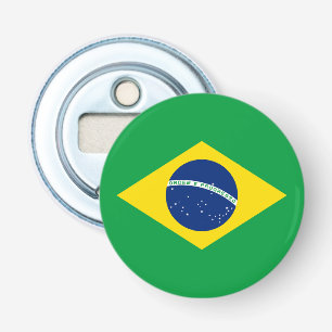 Patriotic Brazil Flag Bottle Opener Flaschenöffner