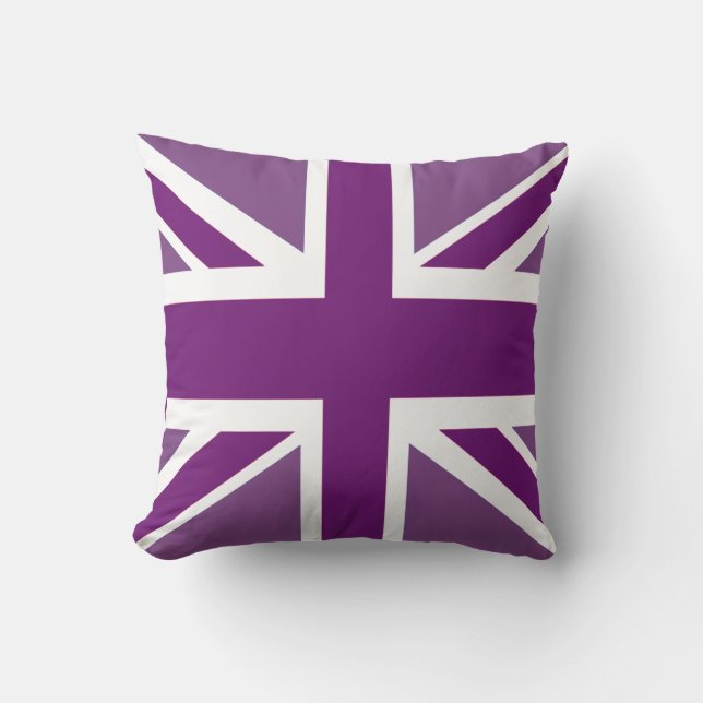 Patriotic British Union Jack Flag Kissen (Vorderseite)