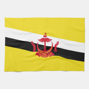 Patriotic Brunei Flag Küchentuch