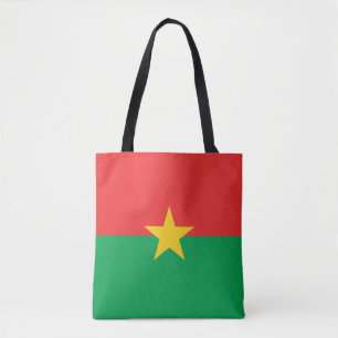 Patriotic Burkina Faso Flag Tasche