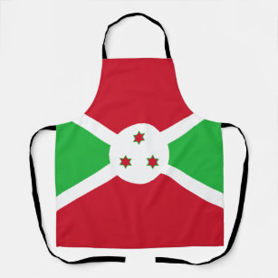 Patriotic Burundi Flag Schürze