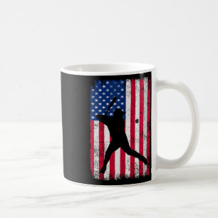 Patriotic Bysebyll 4. Juli Männer USA Fl Kaffeetasse