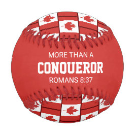 Patriotic CANADA Custom Scripting FLAG Baseball