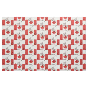 Patriotic CANADA Flag Stoff