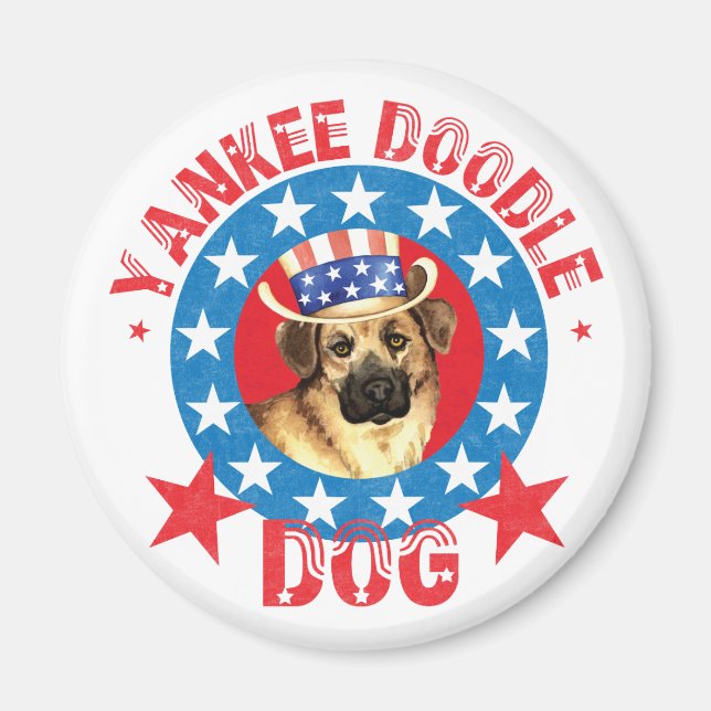 Patriotic Chinook Magnet (Vorne)