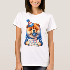 Patriotic Chow Chow 'Merica Y all T-Shirt