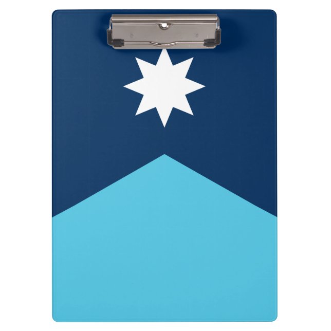 Patriotic Clipboard mit der Flagge von Minnesota,  Klemmbrett (Vorderseite)