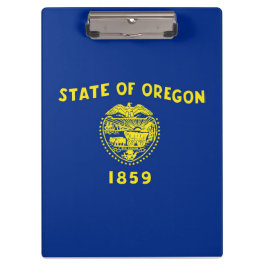 Patriotic Clipboard mit der Flagge von Oregon, USA Klemmbrett