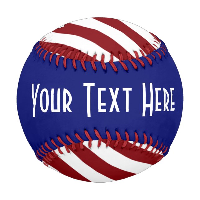 Patriotic Custom Baseball HAMbyWG (Vorderseite)