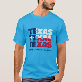Patriotic Custom TEXAS FLAG T-Shirt