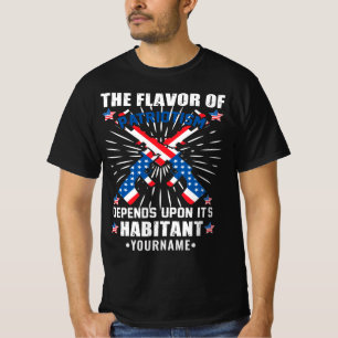 Patriotic Der Geschmack des Patriotismus T-Shirt