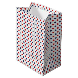 Patriotic Dots Gift Bag Mittlere Geschenktüte