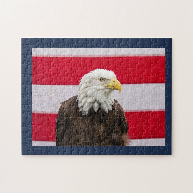 Patriotic Eagle (Horizontal)