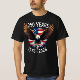 Patriotic Eagle 250th Anniversary 1776-2026 T-Shirt