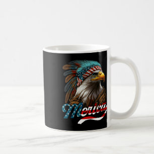 Patriotic Eagle American Flag 4. Juli Merica Kaffeetasse