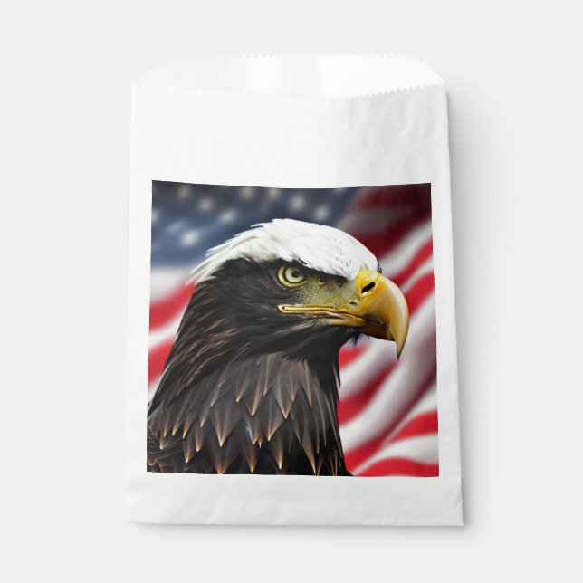 Patriotic/Eagle/American/USA Geschenktütchen (Vorderseite)