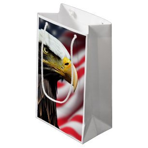 Patriotic/Eagle/American/USA Kleine Geschenktüte