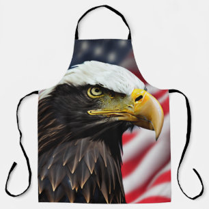 Patriotic/Eagle/American/USA Schürze