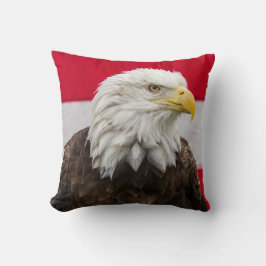 Patriotic Eagle Kissen