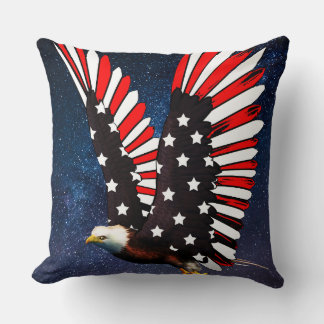 Patriotic Eagle Pillow – Bold American Spirit Unde Kissen