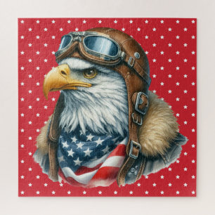 Patriotic Eagle Puzzle