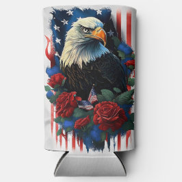 Patriotic Eagle Selters Dosenkühler