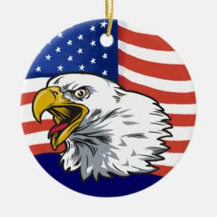 Patriotic Eagle - SRF Keramikornament
