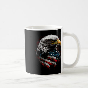 Patriotic Eagle US American Flag 4. Juli Männer W Kaffeetasse