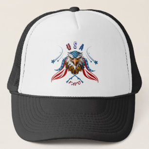 Patriotic Eagle USA FAFOTrucker Hat Truckerkappe