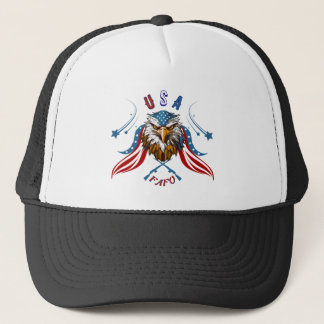 Patriotic Eagle USA FAFOTrucker Hat Truckerkappe