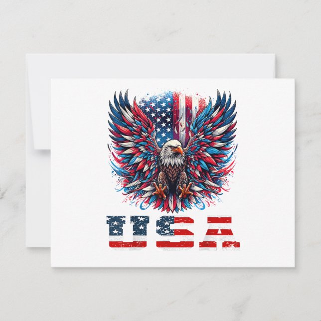 Patriotic Eagle USA Flag (Vorderseite)