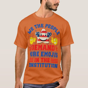 Patriotic Emoji für die 4. Juli Feier 1 T-Shirt