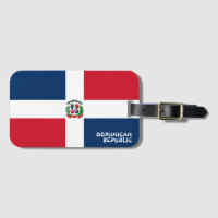 Patriotic Flag der Dominikanischen Republik