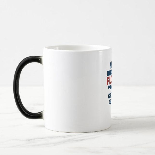  Patriotic Florida Design – “Make Florida Great '' Verwandlungstasse (Links)