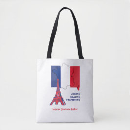 Patriotic French Flag BASTILLE DAY Tasche