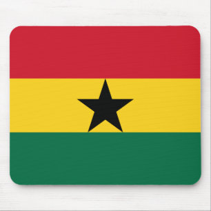 Patriotic Ghana Flag Mousepad