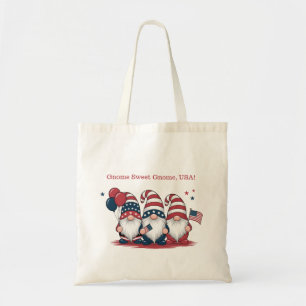 Patriotic Gnomes Amerikanische Unabhängigkeitstag Tragetasche