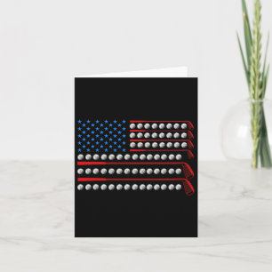 Patriotic Golf Usa Flag Golf Clubs 4. Juli Golf Karte