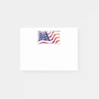 Patriotic Grunge Style verblasste amerikanische Fl