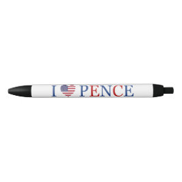 Patriotic I Heart Liebe Mike Pence Flag Kugelschreiber