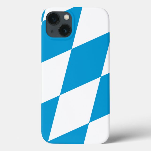 Patriotic Ipad Air Case mit der bayerischen Flagge (Rückseite)